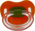 %0 BPA Damakl� Silikon Emzik  3+Ay - Portakal