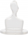 %0 BPA Damakl� Silikon Biberon Emzi�i 2\'li No:1   0+Ay