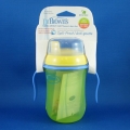 %0 BPA Damla Ak�tmayan Sert U�lu Kulplu Bardak 270 ml 9 Ay+ Sar� - Mavi
