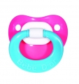 %0 BPA Silikon Damakl� U� Emzik 3 Ay+ Pembe - Turkuaz